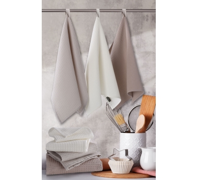 Dárková sada 3ks vaflových utěrek Dárková sada 3ks vaflových utěrek