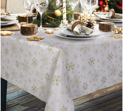 Sváteční ubrus ruční výroby