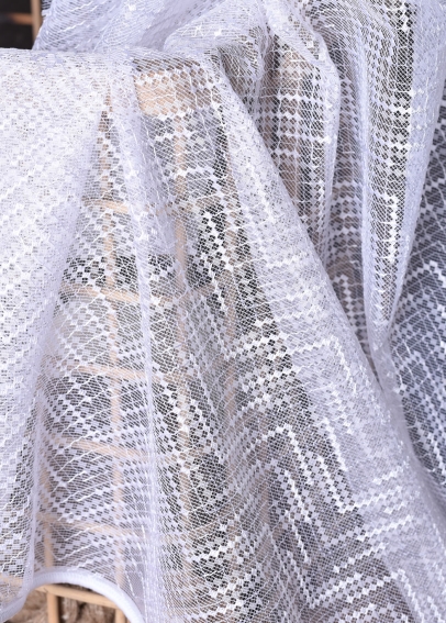 Moderní žakarová záclona (2)