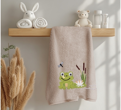 Kolekce dětských ručníků s originální výšivkou