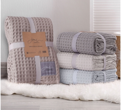 Vaflový přehoz / přikrývka (2)