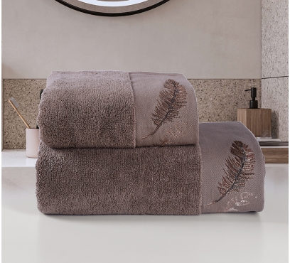 Kolekce vyšívaných froté ručníků a osušek