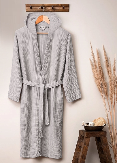 Mušelínový župan