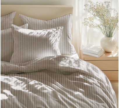 Jednobarevné ložní soupravy krep premium