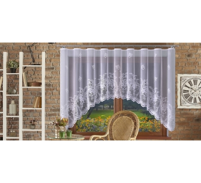 Hotová oblouková záclona žakarového typu (4)