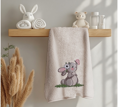 Kolekce dětských ručníků s originální výšivkou