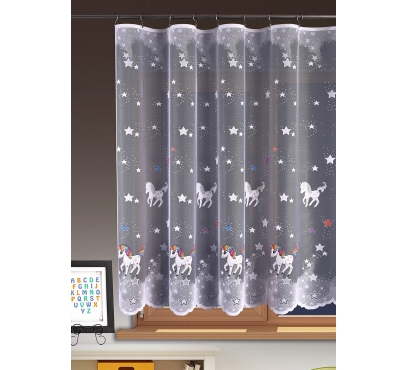 Metrážová žakarová záclona