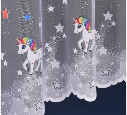 Exclusivní dětská záclona s transférovým potiskem (1)