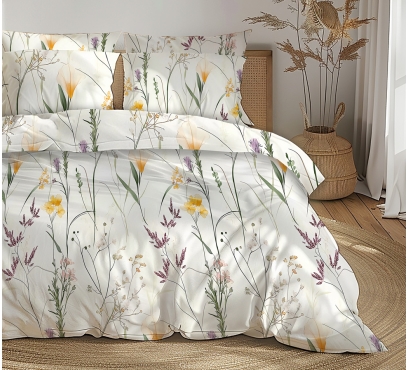 Kvalitní ložní soupravy ze 100% česané bavlny